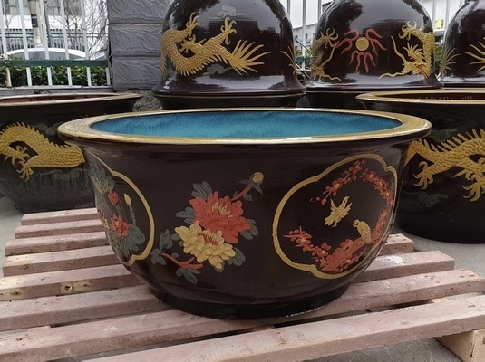 Jun Pottery ART, Ceramic Flower pots, Pottery planters