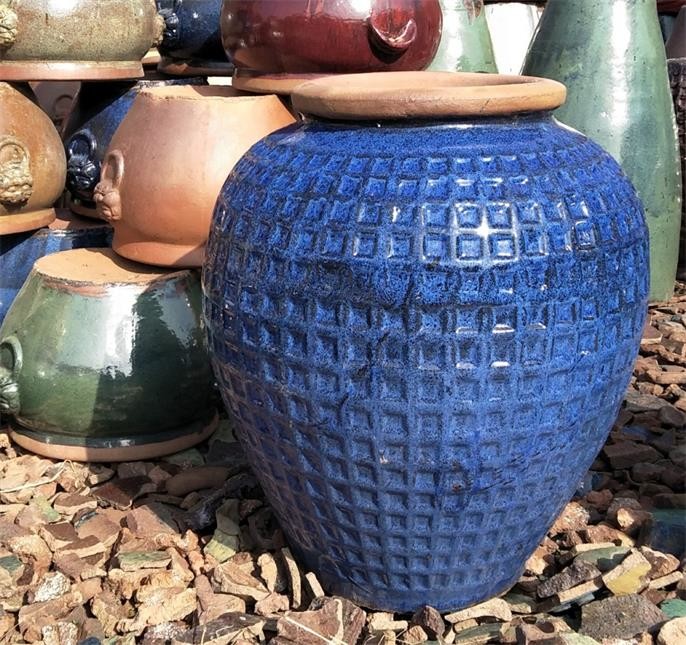 Rustic Garden Pots, Outdoor Pots, Ceramic Pots, 6316  set3
